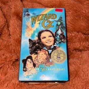 Wizard of Oz 50th Anniversary VHS Collector Edition w/ Booklet MGM